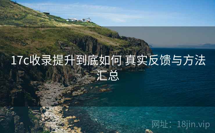 17c收录提升到底如何 真实反馈与方法汇总
